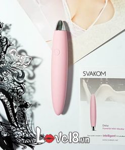 Máy Rung Mát Xa Nhỏ Xinh Svakom Daisy - Thỏi Son Tình Yêu (DC90A) 1 may rung mat xa nho xinh svakom daisy dc90a gia bao nhieu