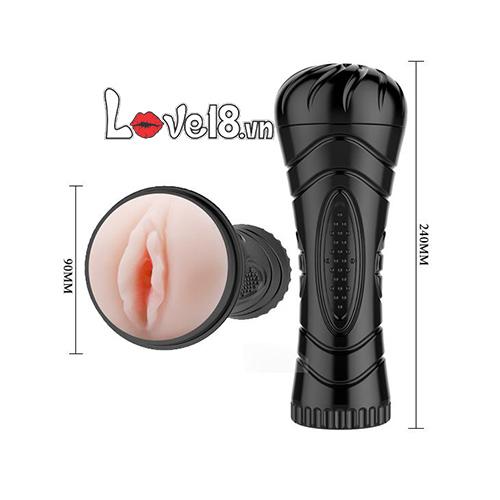 Âm đạo giả đèn pin thủ dâm có rung Pussy Vibration DC17 kích thước