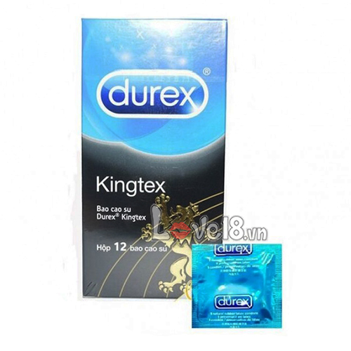 Bao cao su size nhỏ Durex Kingtex chính hãng tại tphcm