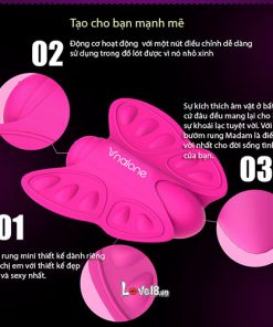 Trứng Rung Hình Bướm Nalone Madam(DC54F) 2 trung rung hinh buom nalone madam dc54f chuc nang
