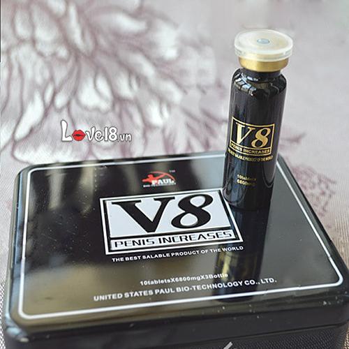 Thảo Dược Hỗ Trợ Cương Cứng V8 USA (V800)