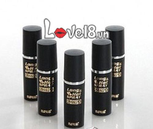 Chai xịt kéo dài thời gian quan hệ Long Hot Spray (CX64) 4 Chai Xịt Giúp Kéo Dài Thời Gian Quan Hệ (CX64)