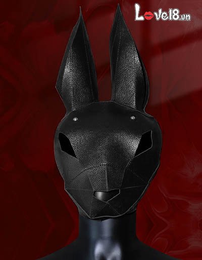 Mặt nạ trùm đầu bạo dâm cosplay thỏ đen BZ10K giá tốt