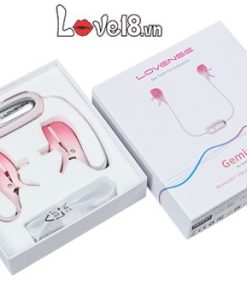 Bộ kẹp nhũ hoa có rung cao cấp Lovense Gemini – Điều khiển qua app (GEMI1) 3 bo kep nhu hoa co rung cao cap lovense gemini gemi1 choi bdsm