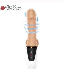 Dương vật giả cầm tay đa tính năng có rung, thụt và sưởi ấm Betty (DV44K) 3 duong vat gia cam tay da tinh nang co suoi am betty rung