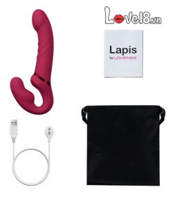 Dương vật giả 2 đầu cao cấp cho les Lovense Lapis (LAPI1) 2 duong vat gia 2 dau cao cap cho les lovense lapis mua tai dau