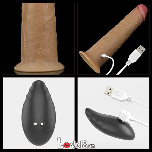 Dương vật giả rung ngoáy cực mạnh Lovetoy Rotator (DV55P) 13 Dương vật giả rung ngoáy cực mạnh Lovetoy Rotator giá rẻ tại HN