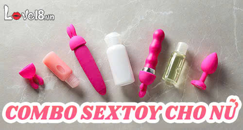 Combo sextoy cho nữ: Máy rung + Gel làm mát + Xịt thơm cô bé 1 Combo sextoy cho nữ