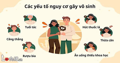 Vô sinh là gì? Hiểu rõ để bảo vệ khả năng sinh sản 4 yếu tố làm tăng nguy cơ vô sinh là gì
