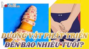 Dương vật phát triển đến bao nhiêu tuổi