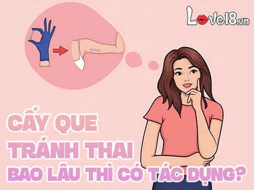 Cấy que tránh thai bao lâu thì có tác dụng? Bác sĩ giải đáp 1 Cấy que tránh thai bao lâu thì có tác dụng?