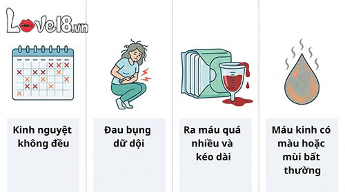 Tới tháng là gì? Những điều cần biết về chu kỳ kinh nguyệt 7 Tới tháng là gì và triệu chứng bất thường