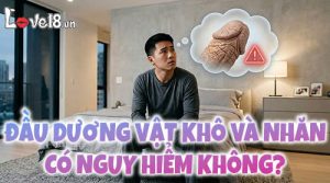 Đầu dương vật khô và nhăn có nguy hiểm không