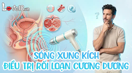 Sóng xung kích điều trị rối loạn cương dương