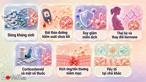 Giải đáp: Quan hệ bằng miệng có bị nhiễm nấm candida không? 4 quan hệ bằng miệng có bị nhiễm nấm candida không và yếu tố nguy cơ