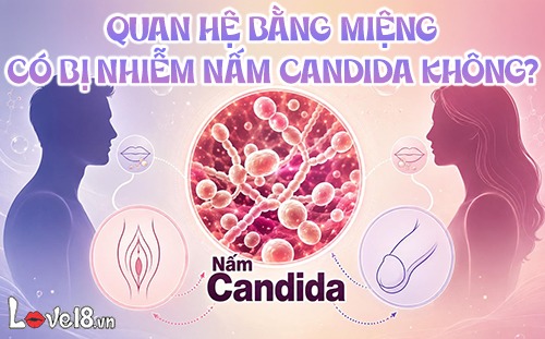 Giải đáp: Quan hệ bằng miệng có bị nhiễm nấm candida không? 1 quan hệ bằng miệng có bị nhiễm nấm candida không