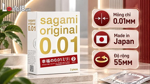 Top bao cao su Nhật đáng mua: Gợi ý 10 dòng được ưa chuộng 3 top bao cao su Nhật đáng mua gồm Sagami Original 0.01