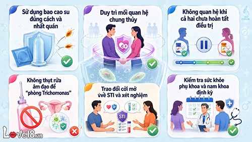 Trichomoniasis là bệnh gì? Dấu hiệu, đường lây và cách trị 7 trichomoniasis là bệnh gì và cách phòng ngừa nhiễm khuẩn
